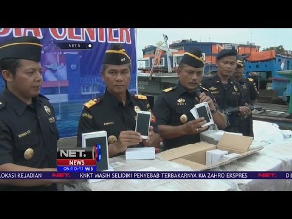 Penyelundupan Ribuan Telepon Genggam Senilai Miliaran Rupiah Berhasil Digagalkan - NET 5