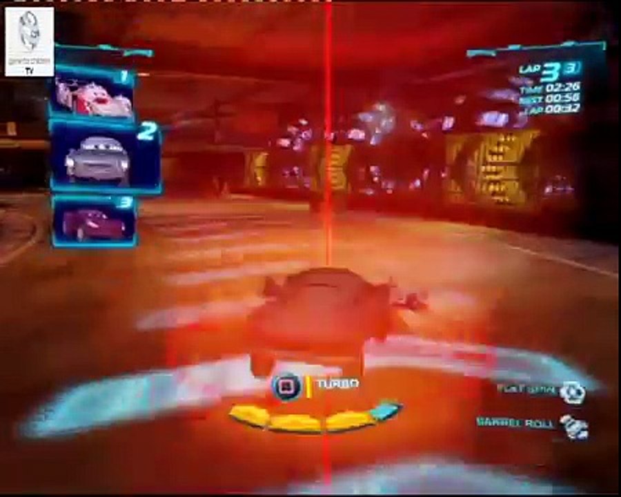 Cars 2 Game - Finn Mcmissile - Pipeline Sprint - Disney Car Games