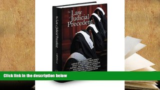 Kindle eBooks  Law of Judicial Precedent [DOWNLOAD] ONLINE