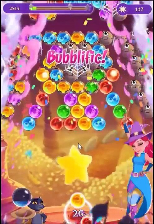 Bubble Witch Saga 3 - FASE 97 - LEVEL 97