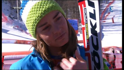 Interview de Tina Maze par JR Godart (2014)