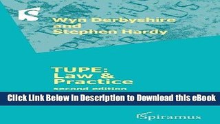[Read Book] TUPE: Law and Practice: Second Edition Mobi