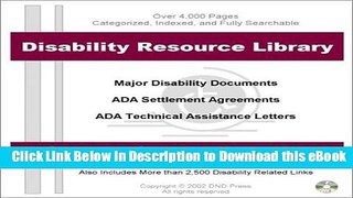 [Read Book] Disability Resource Library Mobi