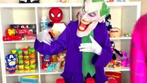 Spiderman vs Joker vs Venom vs Pink Spidergirl vs Iron Man - Cup Prank Challenge - Funny Superheroes
