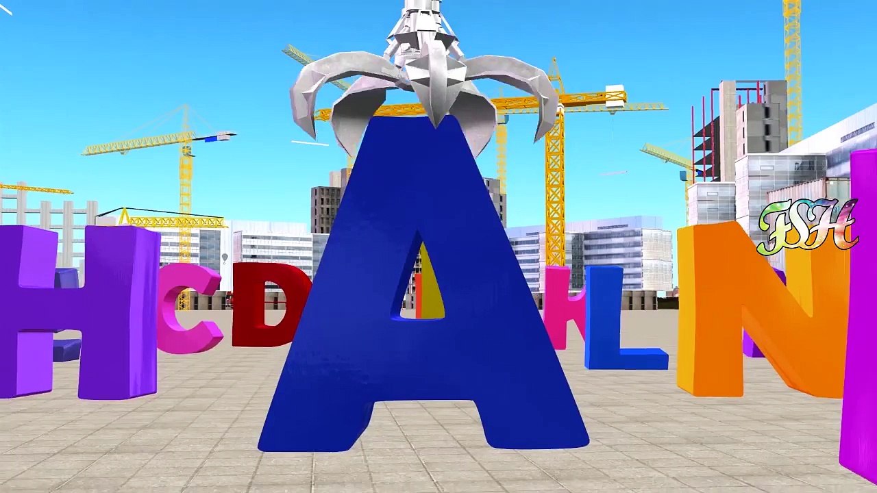 appMink build the ABC with Alphabet Train Monster Truck Police Helicopter and School Bus