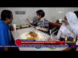 Sajian Sea Food Dituangkan di Atas Meja - NET 12