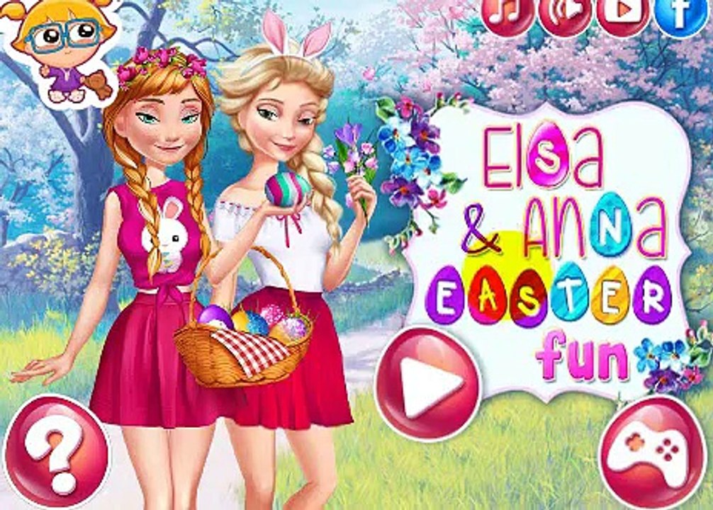 Permainan Elsa dan Anna Keseruan Paskah - Games Elsa and Anna Keseruan Easter - Play Frozen