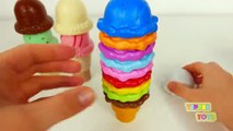 Игровой набор Мороженое для детей | учим цвета | мороженым и совки