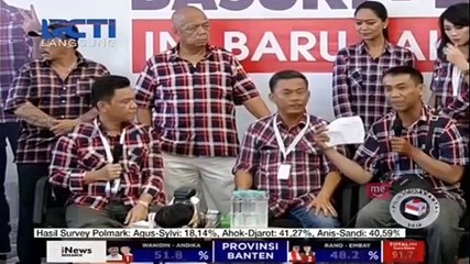 Suasana Terkini di Posko Pemenangan Ahok-Djarot