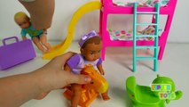 Baby Doll Bedtime Feeding and Playing Playset for Kids