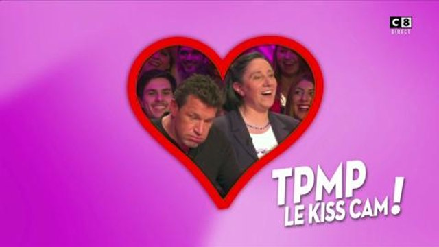 TPMP, C8 : les chroniqueurs s'embrassent grâce à la Kiss Cam pour la Saint-Valentin ! [Vidéo]
