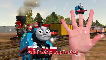 Spanish Thomas Finger Family Cartoon Animation Nursery Rhyme