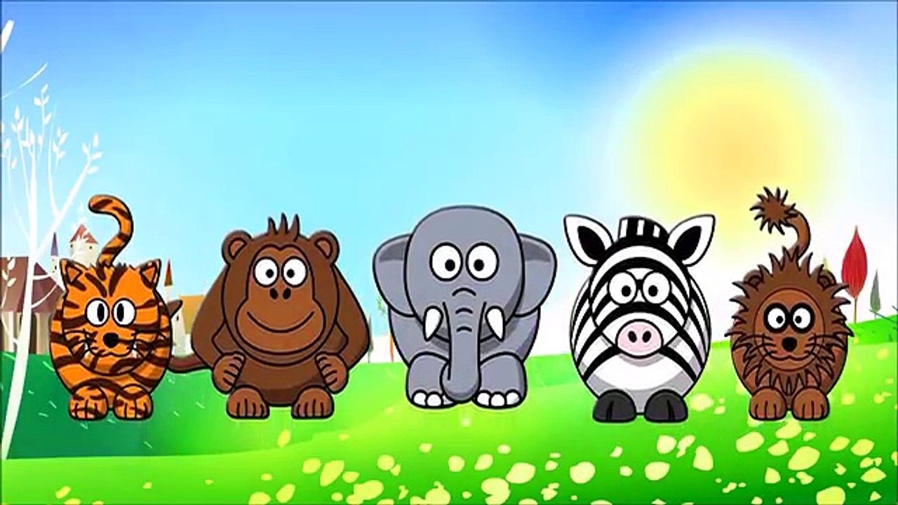 Animals Finger Family Song for kids