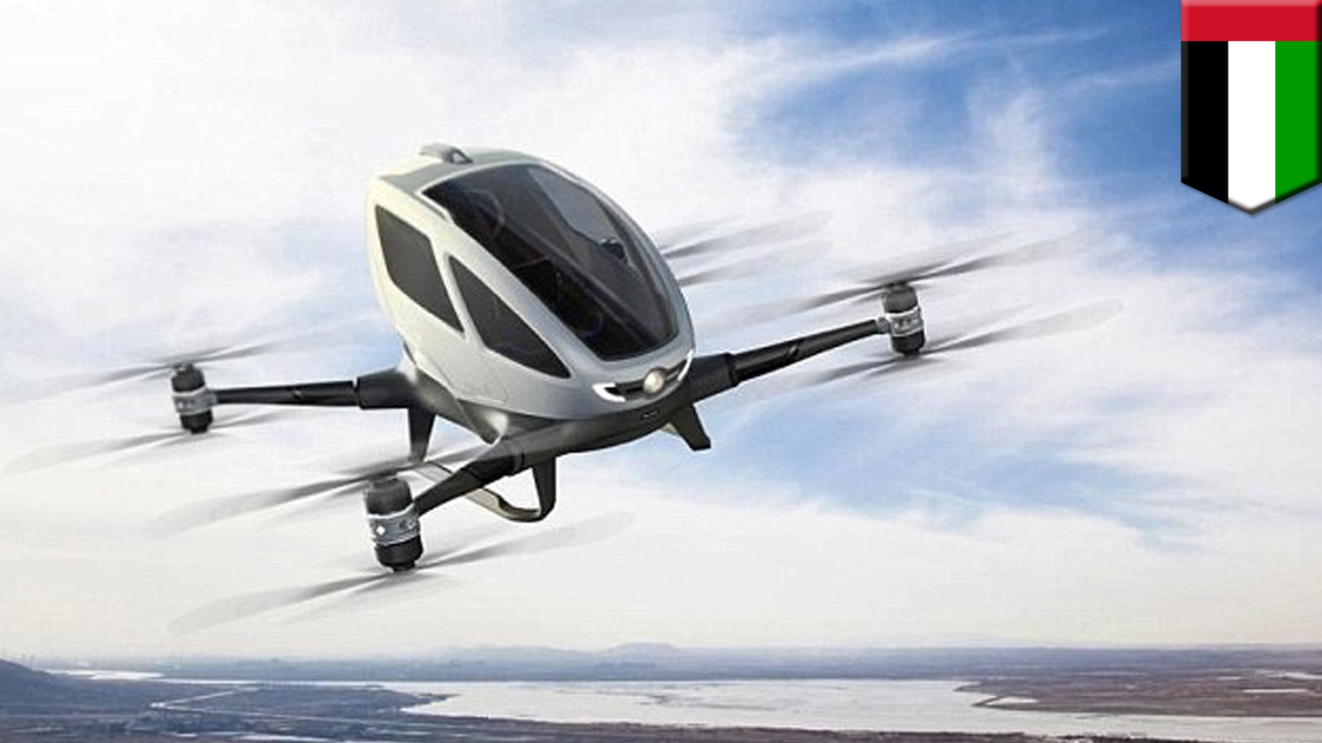 Dubai goes all Jetsons introduction of flying taxi drones - video Dailymotion