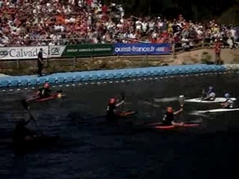 Championnats d'europe kayak polo France-Holande (seniors)
