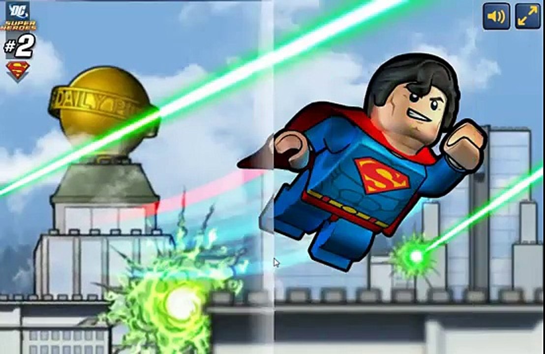 LEGO DC Super Heroes 76046 Герои правосудия: битва в небе - Лего Бэтмен против Лего Суперм