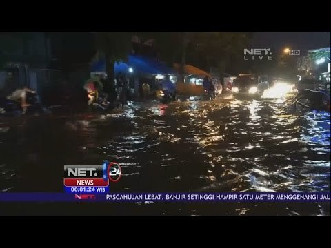 Dikepung Banjir Ruas Kota Jember Nyaris Lumpuh - NET 24