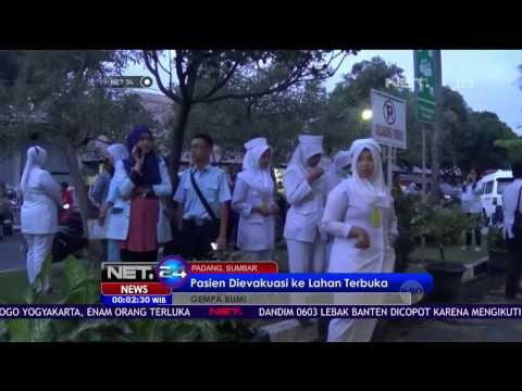 Gempa 5 Skala Richter, Warga Kota Padang Panik - NET 24