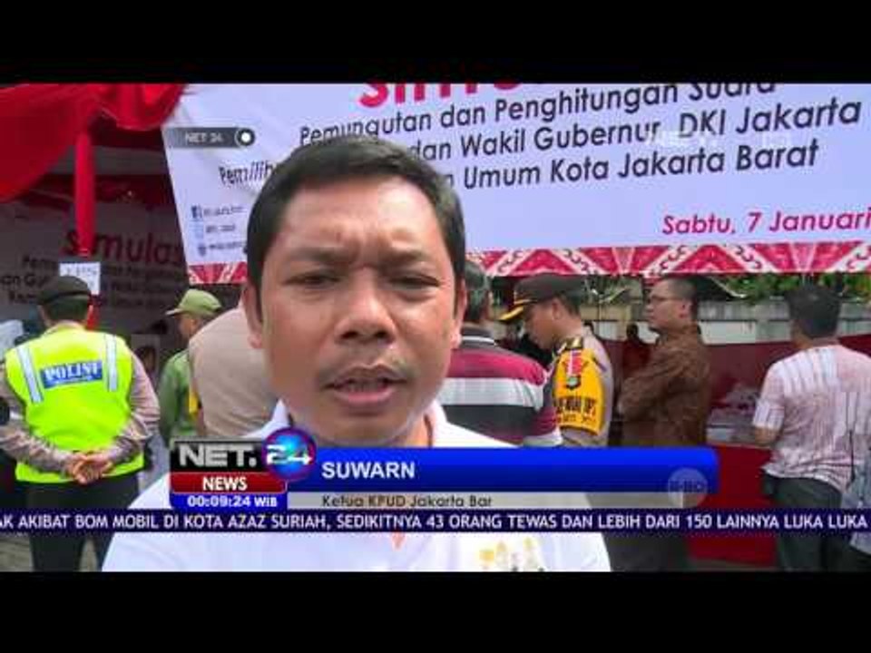 Jelang Pilkada 2017 KPUD Gelar Simulasi Pemungutan Suara - NET 24