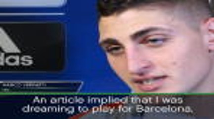 Download Video: PSG star Verratti dismisses Barcelona transfer rumour