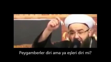 Diri (!) peygamberler ölü eşleri ile ilişki kurarmış! HAŞA HAŞA