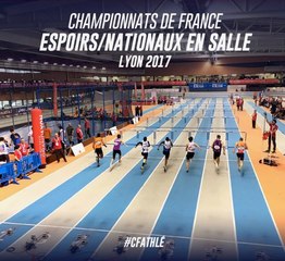 Méline Coulet Championnats de France Es-Se salle - 2017 Lyon la Duchère