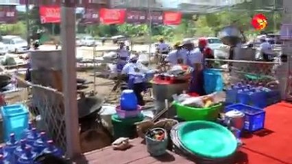 ရန္ကုန္ မိုင္ဒါကြင္းထဲက အိုးႀကီးခ်က္ၿပိဳင္ပြဲ