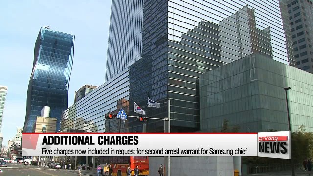 Independent counsel seeking second arrest warrant for Samsung heir apparent
