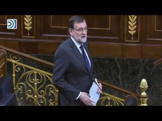 Rajoy, tras escuchar a Rufián: "En política no hay absurdo imposible"