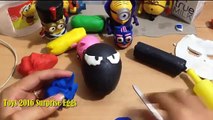 Play Doh Venom Surprise Egg. Venom Toys 2016 Surprise Eggs Captain America Spiderman Venom