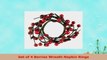 Set of 4 Berries Wreath Napkin Rings 143958e0
