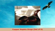 Copper Napkin Rings Set of 6 6405dda8