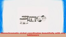 Godinger Silver Art Set of 4 Beaded Silver Plated Round Napkin Rings 1a4c1439