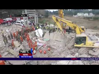 Hunian Runtuh di Cina Menewaskan 7 Orang - NET24