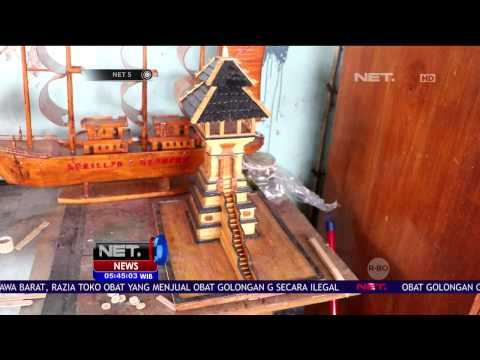 Keset dan Miniatur Kayu Buatan Penghuni Rutan yang Dibanjiri Pesanan - NET5