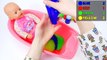 Numbers Counting Baby Doll Colors Slime Bath Time Learn Colors Clay Slime Surprise Toys