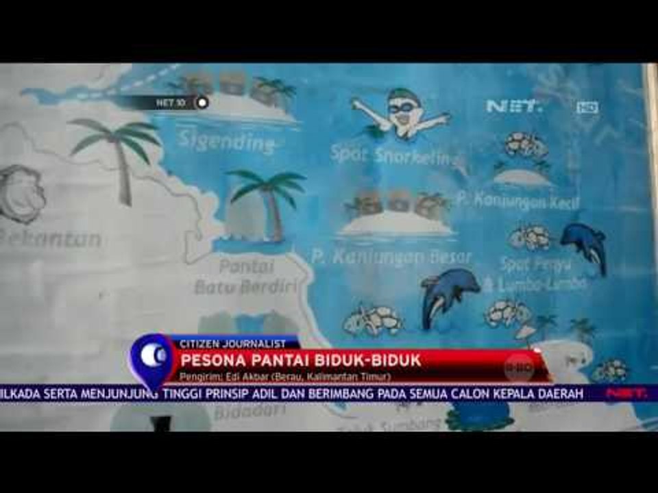 Pesona Pantai Biduk - biduk - NET 10