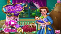 Disney Princess Belle Baby Feeding Caring & Decorating Game for Little Kids