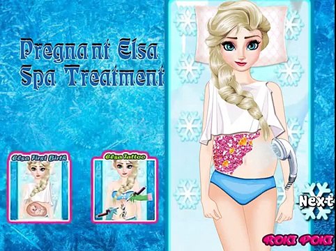 ЭЛЬЗА БЕРЕМЕННА И ИДЕТ В СПА-САЛОН! PREGNANT ELSA SPA TREATMENT!