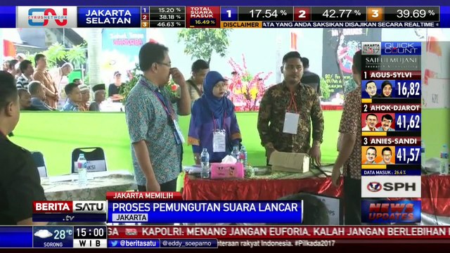 Warga Binaan Cipinang Ikuti Pilkada di Lapas