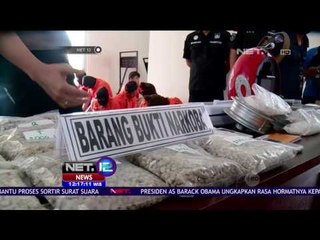 Live Report 11 WNI dan 1 WNA Terjaring Kasus Narkoba - NET 12