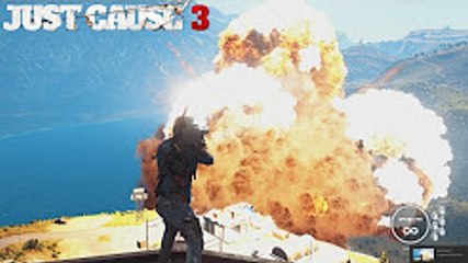 JUST CAUSE 3 EXPERIENCES AVEC MODS + EXPLOSION NUCLEAIRE ENORME ! Se marrer avec les Mods