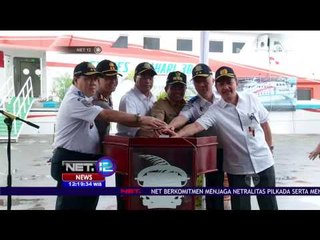 Menhub Budi Karya Resmikan KM Express Bahari 3B - NET 12