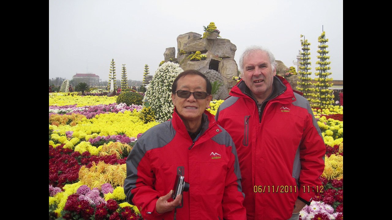 Bernard Champey évoque le début des boules en Chine, rencontre France - Chine, Eybens 2017