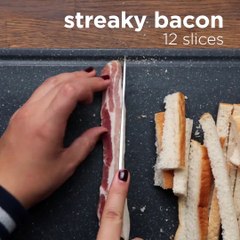 Egg and Bacon-Wrapped Soldiers