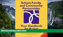 PDF  School, Family, and Community Partnerships: Your Handbook for Action For Ipad