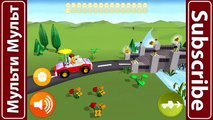 Cartoon about Lego Juniors Create LEGO Police Truck - LEGO Game NEW Update Helicopter