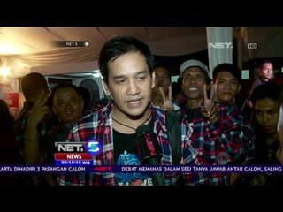 Kemeriahan Nonton Bareng di Tiap Posko Kemenangan Paslon - NET5