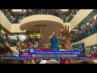 Pendukung Anies - Sandiaga Uno Siapkan Nobar Debat Pilkada DKI di Posko Cicurug - NET 12