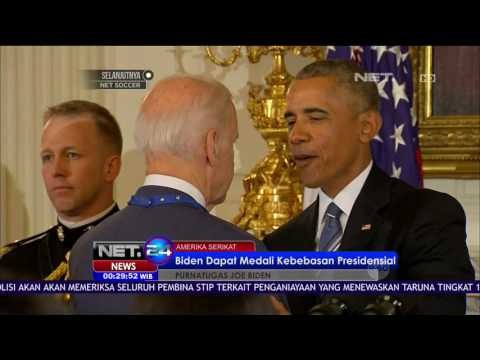 Presdien AS Barack Obama Gelar Upacara Pelepasan Purnatugas Wapres Joe Biden di Gedung Putih - NET24